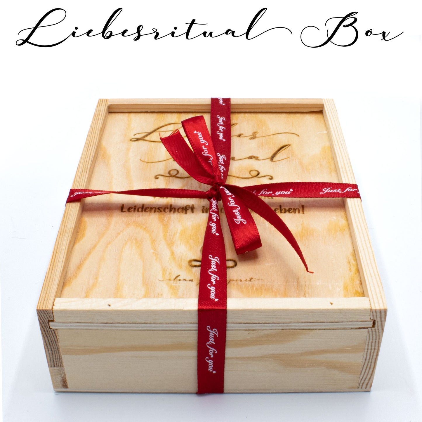 Liebesritual · Das Ritual für mehr Liebe und Leidenschaft in deinem Leben · in hübscher Holzbox - AMADO-SelfCare