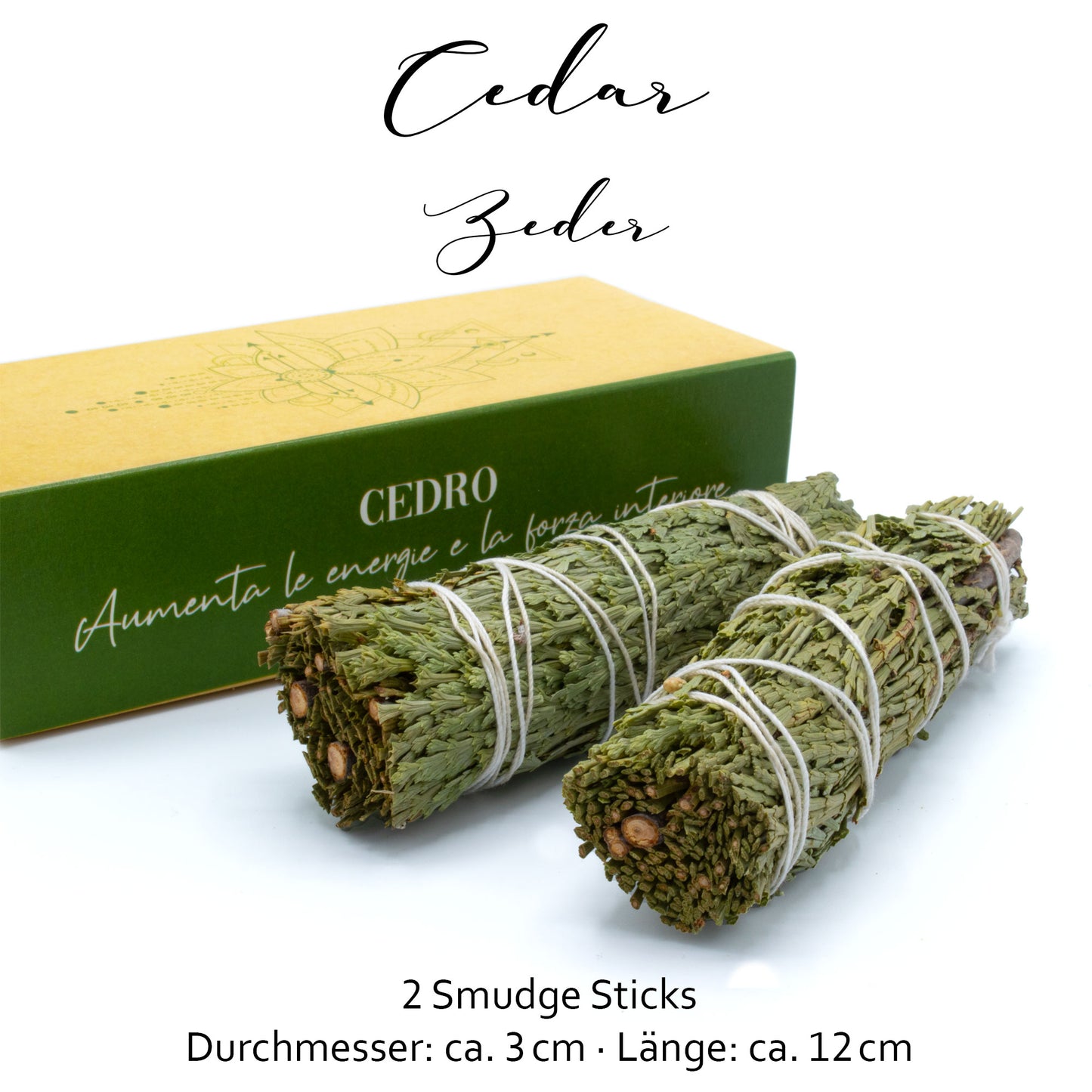 Cedar Smudge · Zeder · Räuchern Smudging Räucherzeug für positive Energie - AMADO-SelfCare